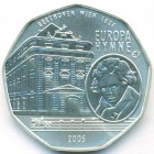 Австрия, 5 евро 2005 год (UNC)