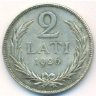 Латвия, 2 лата 1926 год
