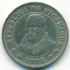 Никарагуа, 25 сентаво 1972 год