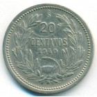 Чили, 20 сентаво 1940 год