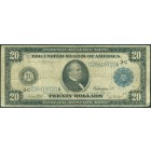 США, 20 долларов 1914 год