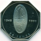 ФРГ, медаль 1998 год (UNC)