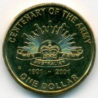 Австралия, 1 доллар 2001 год (UNC)