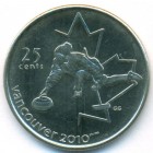 Канада, 25 центов 2007 год (UNC)