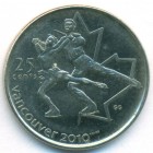 Канада, 25 центов 2008 год (UNC)