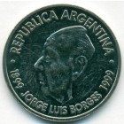 Аргентина, 2 песо 1999 год