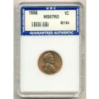 США, 1 цент 1958 год (MS67)