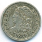 США, 5 центов 1834 год