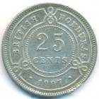 Британский Гондурас, 25 центов 1907 год