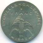 Новая Каледония, 1 франк 1948 год (UNC) ПРОБА