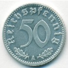 Третий Рейх, 50 рейхспфеннигов 1941 год A (AU)