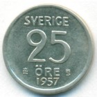 Швеция, 25 эре 1957 год (AU)