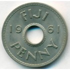 Фиджи, 1 пенни 1961 год (UNC)
