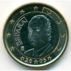 Испания, 1 евро 2005 год (UNC)