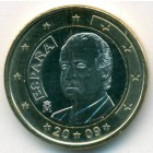 Испания, 1 евро 2009 год (UNC)