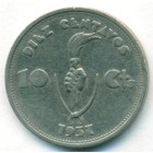 Боливия, 10 сентаво 1937 год