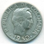 Колумбия, 10 сентаво 1950 год