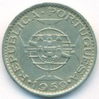 Португальская Индия, 1 эскудо 1959 год (UNC)