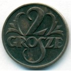 Польша, 2 гроша 1927 год