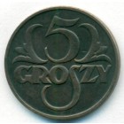 Польша, 5 грошей 1925 год