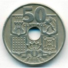 Испания, 50 сентимо 1949 (54) год