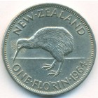 Новая Зеландия, 1 флорин 1964 год
