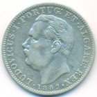 Португальская Индия, 1 рупия 1882 год