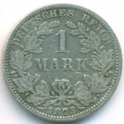 Германия, 1 марка 1875 год A