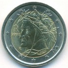 Италия, 2 евро 2002 год (AU)