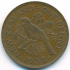 Новая Зеландия, 1 пенни 1952 год