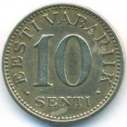 Эстония, 10 сентов 1931 год