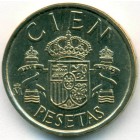 Испания, 100 песет 1985 год (UNC)