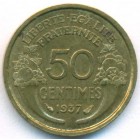 Франция, 50 сантимов 1937 год