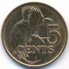 Тринидад и Тобаго, 5 центов 2006 год (UNC)