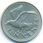 Барбадос, 10 центов 1973 год (UNC)