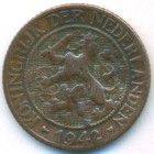 Кюрасао, 1 цент 1942 год