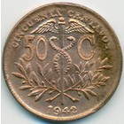 Боливия, 50 сентаво 1942 год
