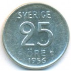 Швеция, 25 эре 1956 год (AU)