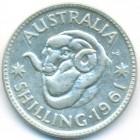 Австралия, 1 шиллинг 1961 год