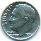США, 10 центов 1976 год