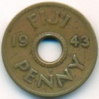 Фиджи, 1 пенни 1943 год