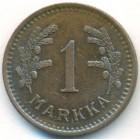 Финляндия, 1 марка 1941 год (AU)
