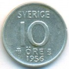 Швеция, 10 эре 1956 год
