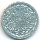 Нидерланды, 10 центов 1915 год