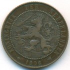 Нидерланды, 2-1/2 цента 1906 год
