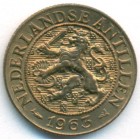 Нидерландские Антилы, 1 цент 1963 год (UNC)