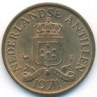 Нидерландские Антилы, 2-1/2 цента 1971 год (UNC)