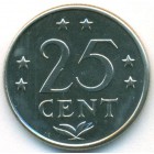 Нидерландские Антилы, 25 центов 1971 год (UNC)