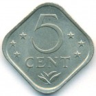 Нидерландские Антилы, 5 центов 1975 год (UNC)
