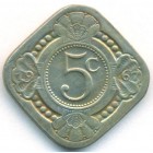 Нидерландские Антилы, 5 центов 1967 год (UNC)